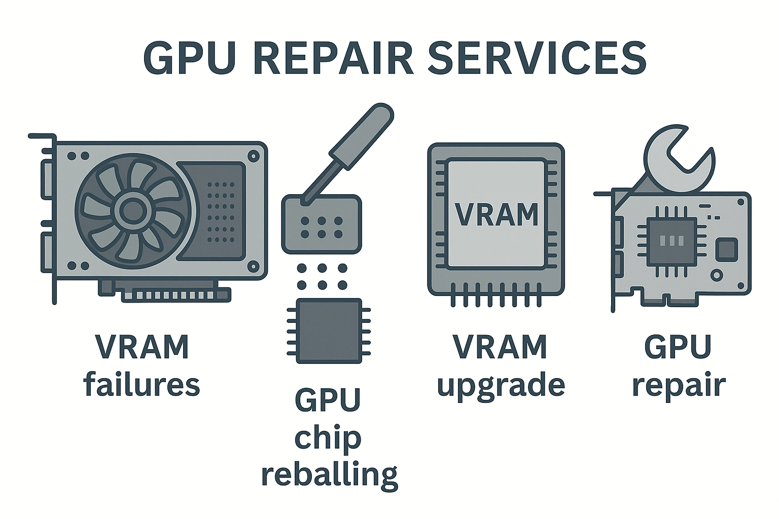 GPU repair and VRAM upgrade